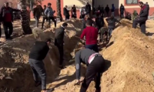 Palestinci kopaju svoje mrtve...