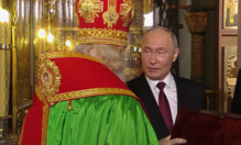 Патријарх Кирил и Путин