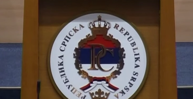 Република Српска - говорница у скупштини