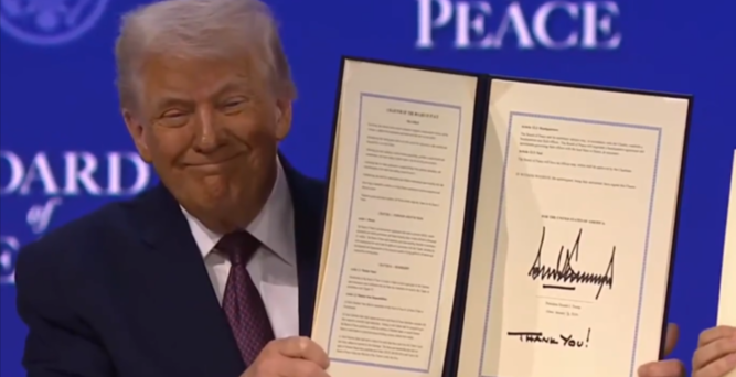 Потписивање повеље Одбора за мир