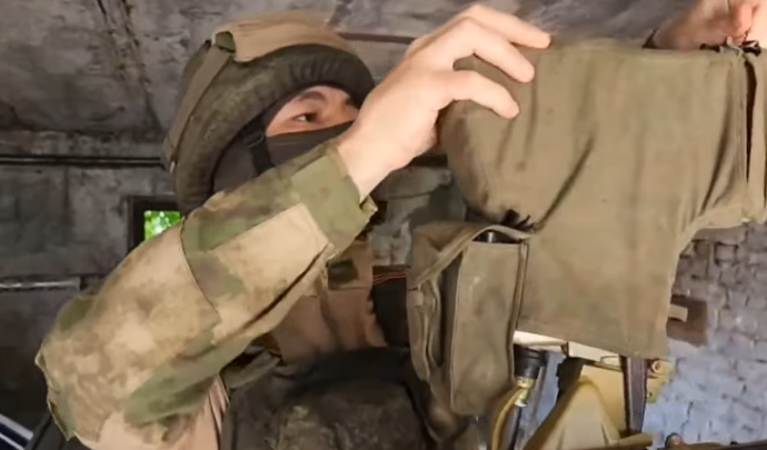 Ruski vojnik (Foto: Jutjub)