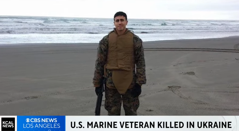 Poginuli američki marinac (Foto: Skrinšot)