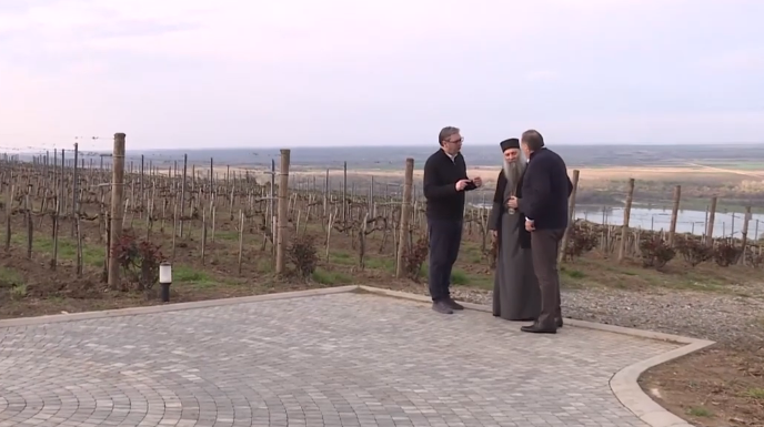 Vučić, patrijarh, Dodik - prilikom odlučivanja o Svesrpskom saboru