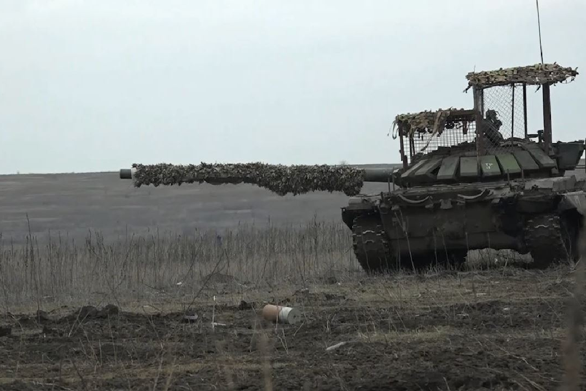 Т-80 код Работина / Министарство одбране РФ