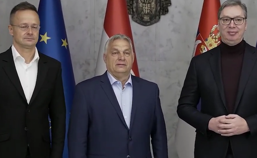 Сијарто, Орбан, Вучић